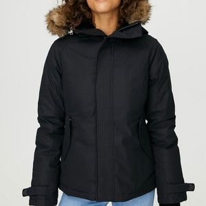 Aritzia TNA Vail Parka in Black